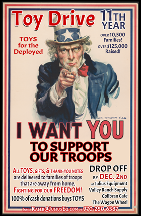 Toy Drive for US Military